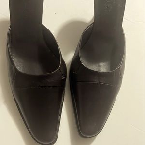 Jil Sander Brown Italian Leather Heels